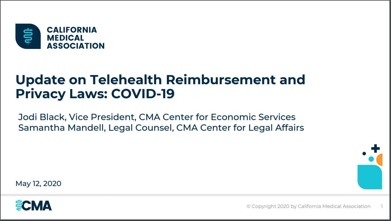 Telehealth Reimbursement Privacy